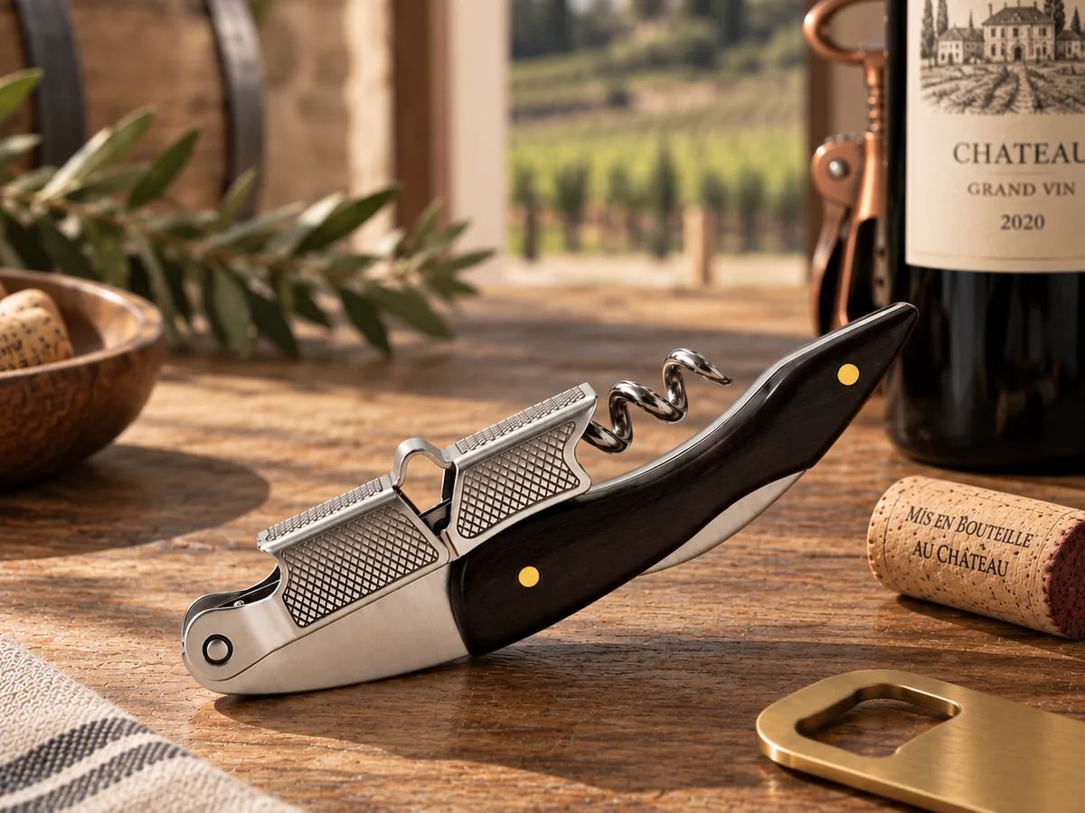 Custom corkscrews and wine openers for beverage brands