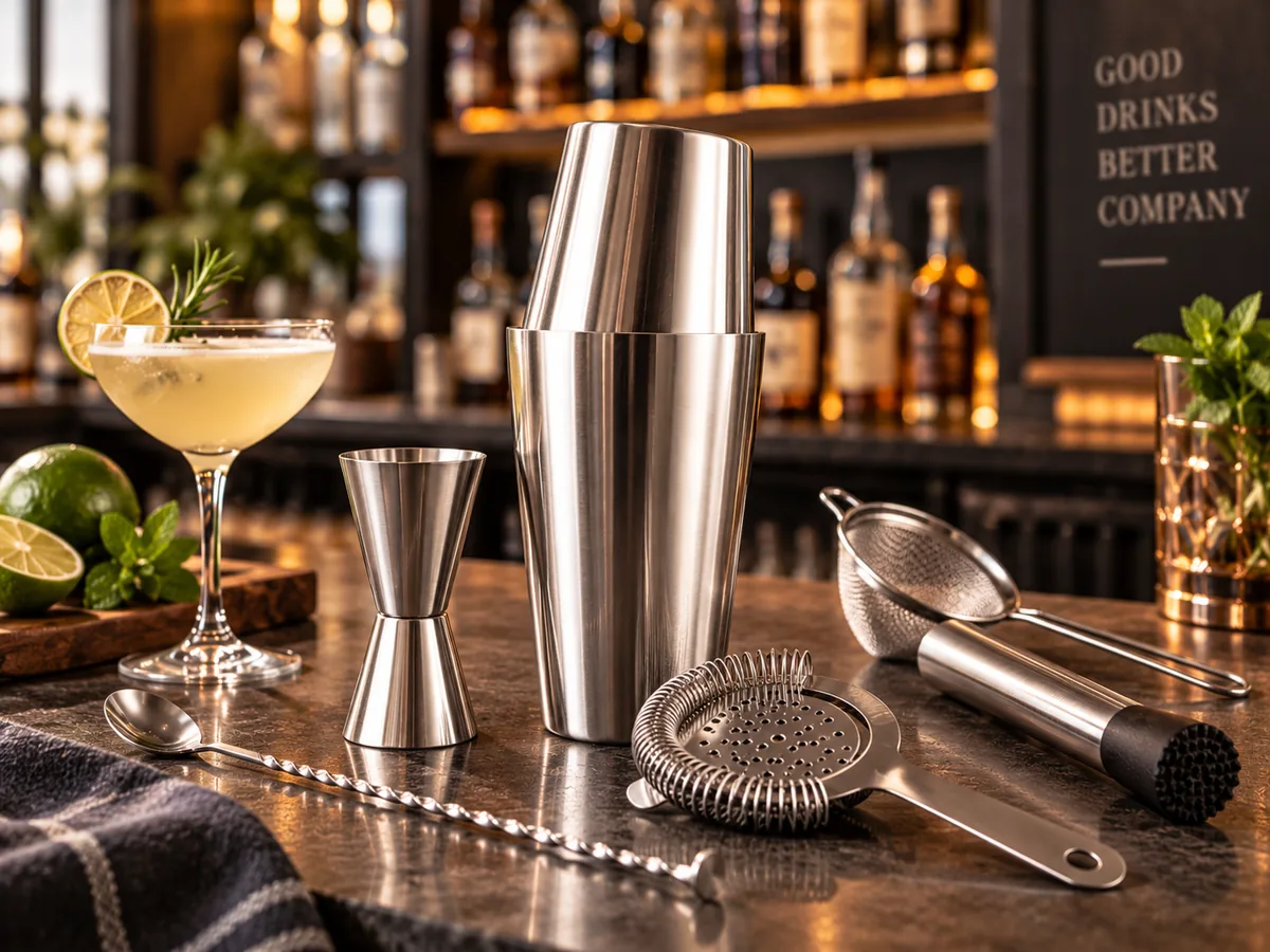 Custom cocktail tools for wine and spirits brands