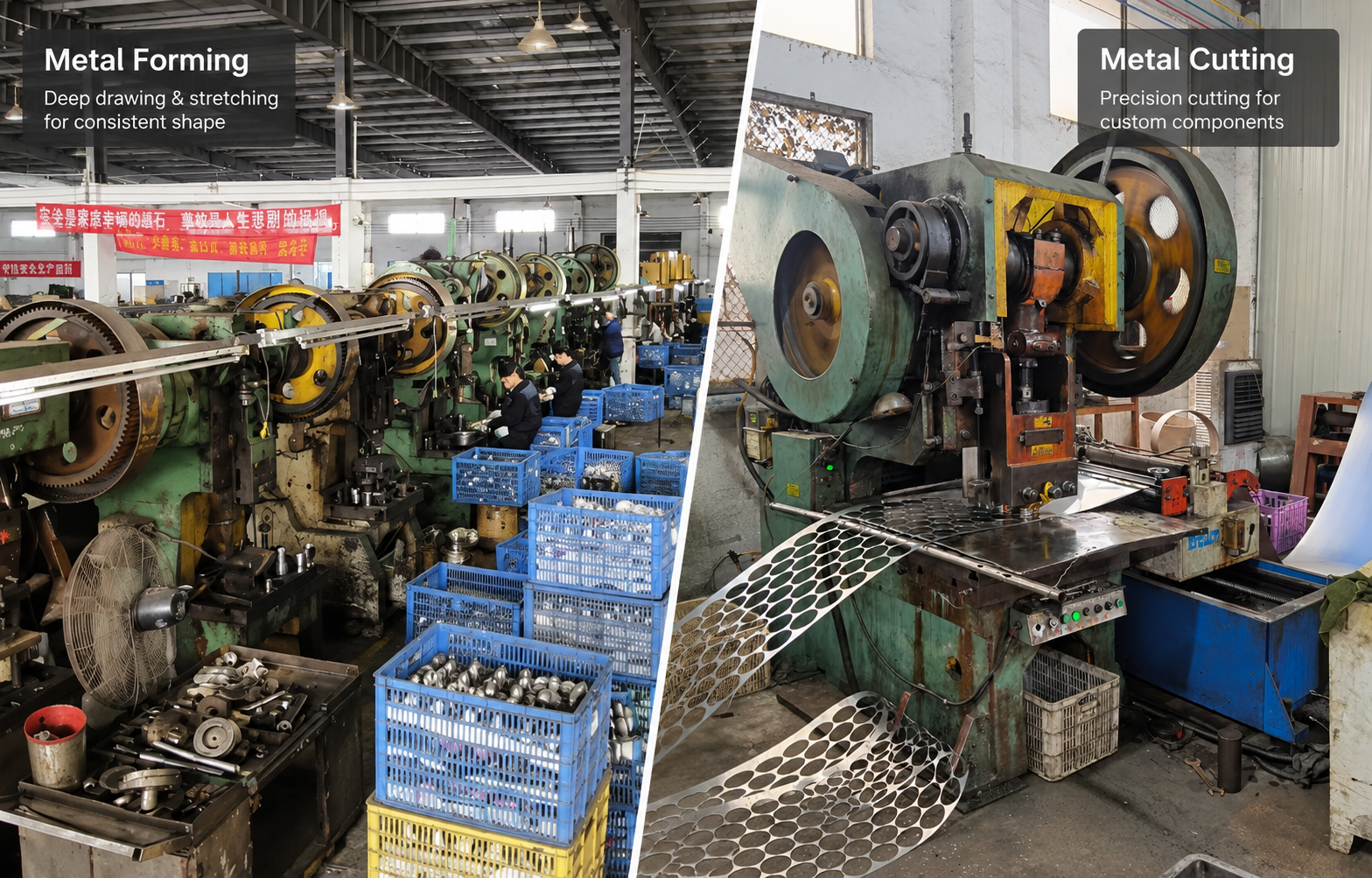 AUGUST custom barware factory and stainless steel production workshop-Stamping & Forming