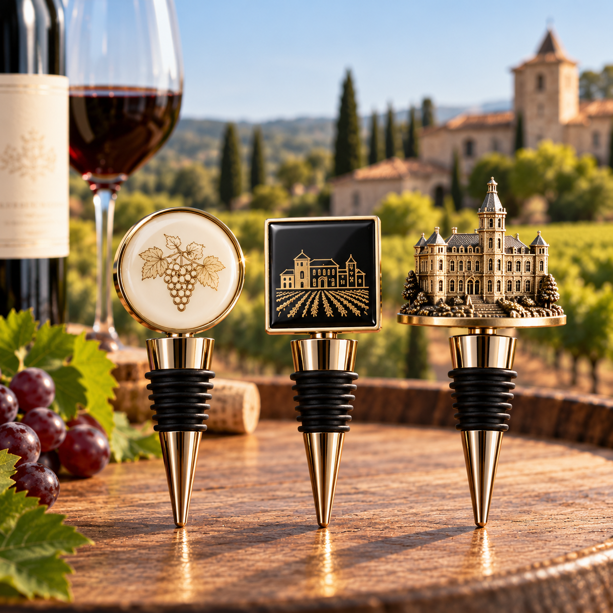 august Brand goods custom wine stopper -1