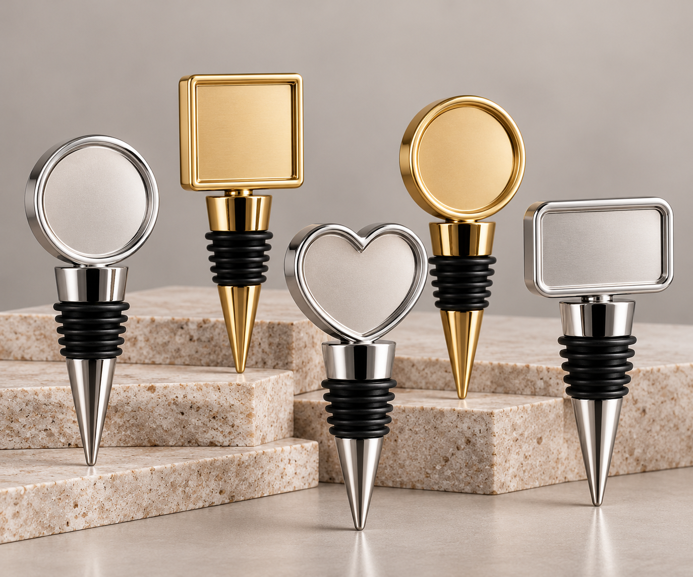 august Brand goods custom wine stopper -2