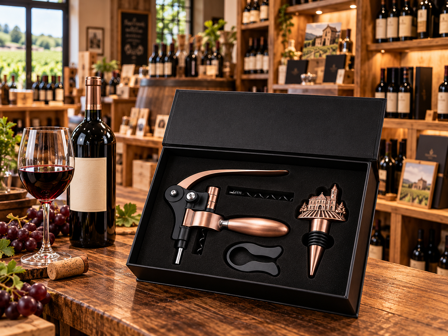 august Brand goods about wine opener set