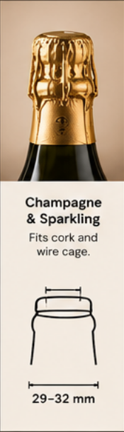 champagne bottle