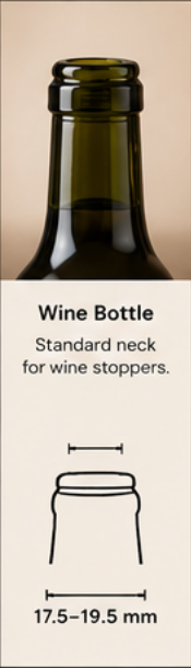 wine bottle size